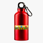 Металлическая бутылка 400 мл UV-DTF