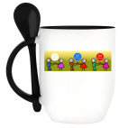 Кружка с ложкой