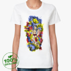 Женская футболка органик