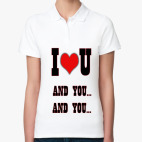 Женская рубашка поло