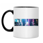 Кружка двухцветная