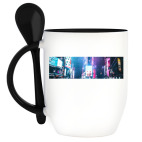 Кружка с ложкой