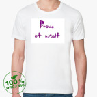 Мужская футболка органик