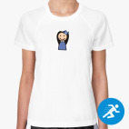 Женская спортивная футболка