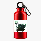 Металлическая бутылка 400 мл UV-DTF