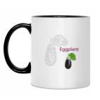 Кружка двухцветная