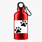 Металлическая бутылка 400 мл UV-DTF