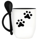 Кружка с ложкой