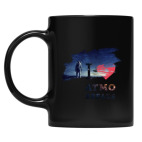 Кружка цветная UV-DTF