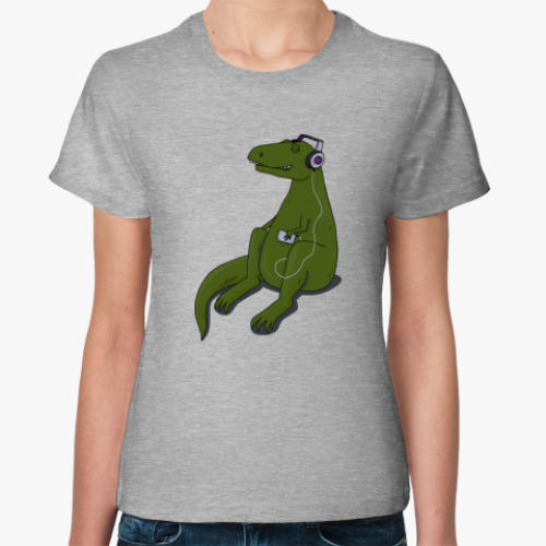 Женская футболка Тираннозавр
