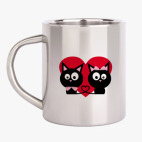 Кружка металлическая