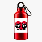 Металлическая бутылка 400 мл UV-DTF