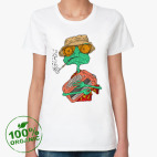 Женская футболка органик