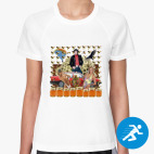 Женская спортивная футболка