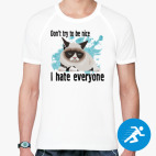 Мужская спортивная футболка