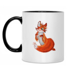 Кружка двухцветная