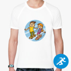 Мужская спортивная футболка