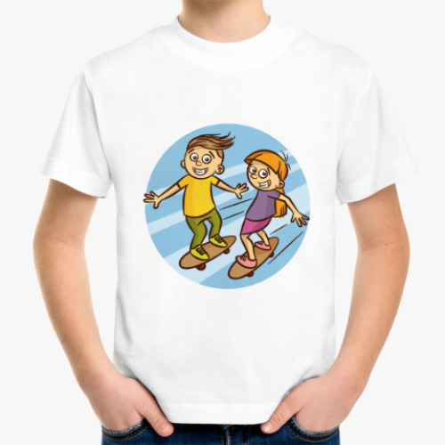 Детская футболка SKATEBOARDING KIDS