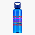 Прозрачная спортивная бутылка