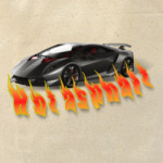 Hot asphalt