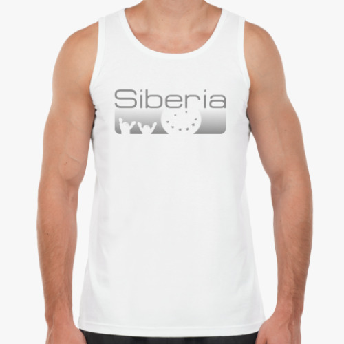 Майка с принтом Siberia
