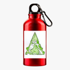 Металлическая бутылка 400 мл UV-DTF