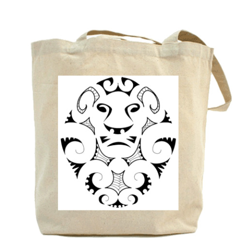 Сумка шоппер с принтом Лев