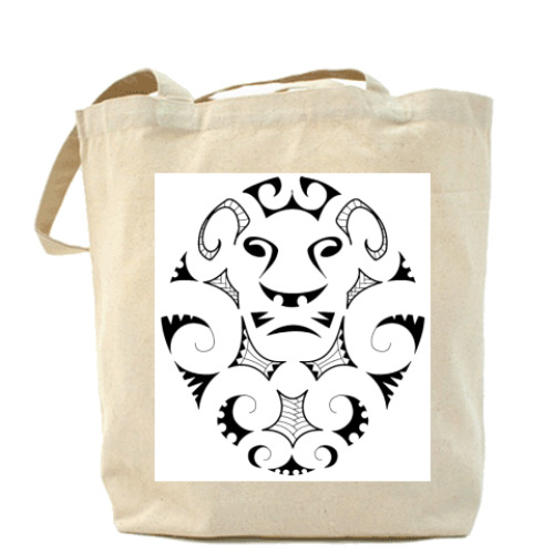 Сумка шоппер с принтом Лев