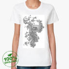 Женская футболка органик