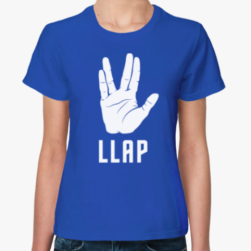 Женская футболка Live long and prosper