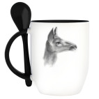 Кружка с ложкой