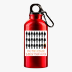 Металлическая бутылка 400 мл UV-DTF