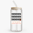 Банка с бамбуковой крышкой