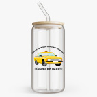 Банка с бамбуковой крышкой