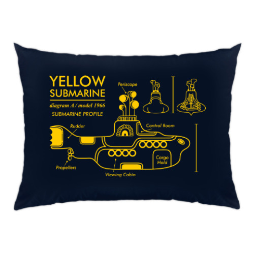 Подушка Yellow Submarine