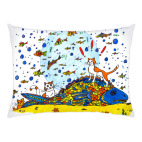 Подушка 47x35 см Сны котов