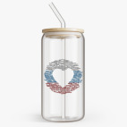 Банка с бамбуковой крышкой