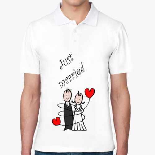 Рубашка поло Just Married