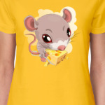 Крыса с сыром