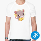 Мужская спортивная футболка