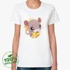 Женская футболка органик