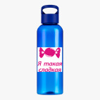 Прозрачная спортивная бутылка