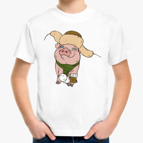 Детская футболка Год кабана