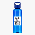 Прозрачная спортивная бутылка