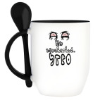 Кружка с ложкой