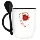 Кружка с ложкой