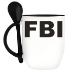 Кружка с ложкой