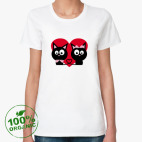 Женская футболка органик