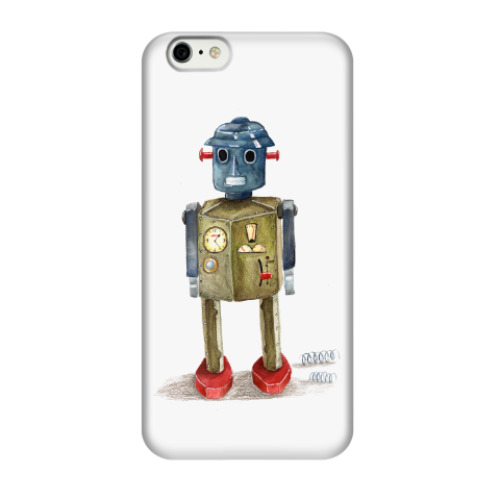 Чехол для iPhone 6/6s Винтажные игрушечные роботы
