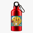 Металлическая бутылка 400 мл UV-DTF